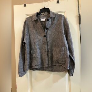 Flax linen jacket petite but would fit a s-m flax brand runs big